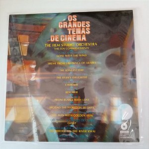 Disco de Vinil os Grandes Temas de Cinema Interprete The Film Studio Orchestra (1974) [usado]