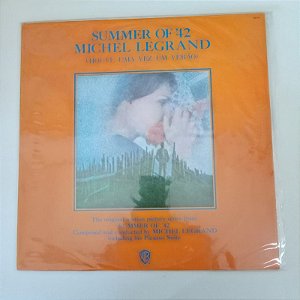 Disco de Vinil Trilha Sonora do Filme Summer Of 42 Interprete Michael Legrand (1988) [usado]