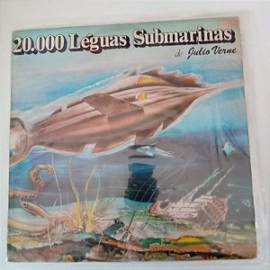 Disco de Vinil 20,000 Léguas Sbmarinas /trilha Interprete Julio Verme (1980) [usado]