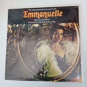 Disco de Vinil Emmanuelle /trilha /filmes Interprete Pierre Bachelet e Hervé Roy (1988) [usado]