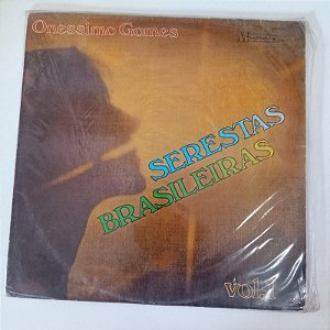 Disco de Vinil Serestas Brasileiras Vol.1 Interprete Onessimo Gomes [usado]
