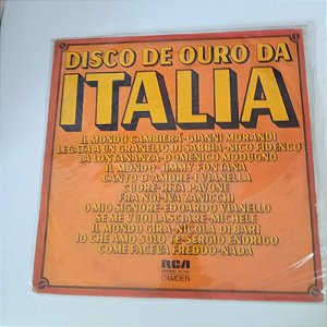 Disco de Vinil Disco de Ouro da Italia Interprete Varios Artistas (1974) [usado]