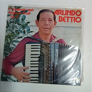 Disco de Vinil Arlindo Betio /o Sanfoneiro Mais Alegre do Brasil Vol.5 Interprete Arlindo Betio (1980) [usado]