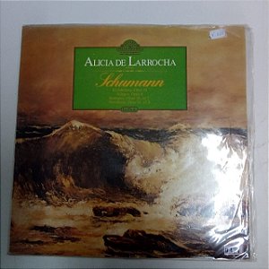 Disco de Vinil Alicia Larrocha/tchurman Interprete Alicia Larrocha (1984) [usado]