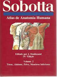 Livro Atlas de Anatomia Humana - Volume 2 Autor Sobotta (1988) [usado]