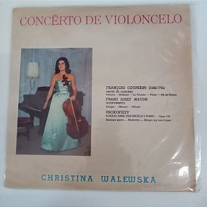 Disco de Vinil Concerto de Viloncelo Interprete Christina Walewska (1966) [usado]