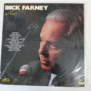 Disco de Vinil Dick Farney ao Vivo Interprete Dick Farney (1987) [usado]