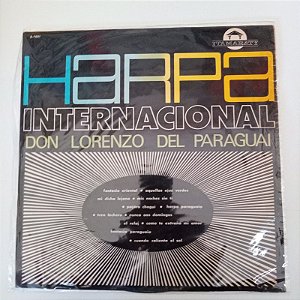Disco de Vinil Don Lorenzo Del Paraguai - Harpa Internacional Interprete Don Lorenzo [usado]
