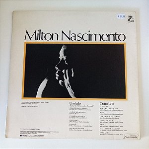 Disco de Vinil Milton Nascimento Interprete Milton Nascimento (1983) [usado]