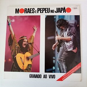 Disco de Vinil Moraes e Pepeu Gomes no Japão ao Vivo Interprete Moraes e Pepeu Gomes [usado]