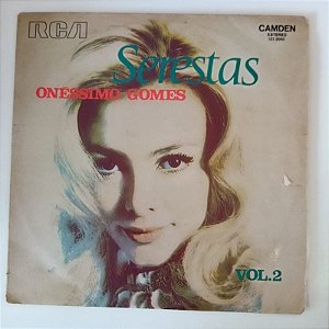 Disco de Vinil Serestas - Onessimo Gomes Vol.2 Interprete Onessimo Gomes (1973) [usado]