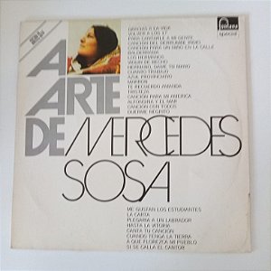 Disco de Vinil a Arte de Mercedes Rosa Interprete Mercedes Rosa (1977) [usado]