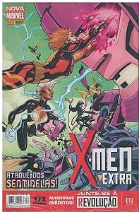 Gibi X-men Extra Nº 13 - Nova Marvel Autor Ataque dos Sentinelas! (2015) [usado]