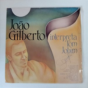 Disco de Vinil João Gilberto Interpreta Tom Jobim Interprete João Gilberto (1985) [usado]