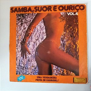 Disco de Vinil Samba , Suor e Ouriço Vol.4 Interprete Varios Artistas (1979) [usado]