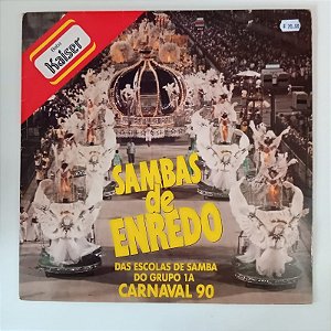 Disco de Vinil Sambas de Enredo - das Escolas do Grupo 1a 1990 Interprete Escolas do Grupo 1a (1989) [usado]