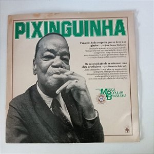 Disco de Vinil Pixinguinha - História da Musiac Popular Brasileira Interprete Pixinguinha (1983) [usado]