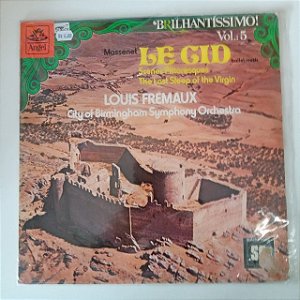Disco de Vinil Le Cid - Música de Bale Interprete Le Cid e Orquestra (1971) [usado]