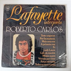 Disco de Vinil Lafayette Interpreta Roberto Carlos Interprete Lafayette (1978) [usado]