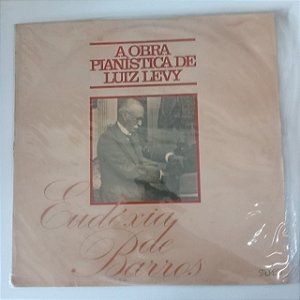 Disco de Vinil a Obra Pianística de Luiz Levy Interprete Luiz Levy (1976) [usado]