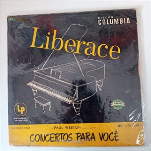 Disco de Vinil Liberace - Paul Weston e sua Orquestra Interprete Paul Weston e sua Orquestra [usado]