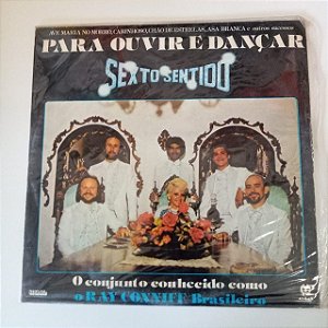 Disco de Vinil Sexto Sentido - para Ouvir e Dançar Interprete Sexto Sentido (1984) [usado]