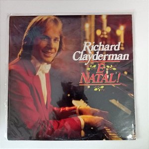 Disco de Vinil Richard Clayderman - é Natal Interprete Richard Clayderman [usado]