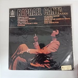 Disco de Vinil Raphael Canta Interprete Raphael (1977) [usado]