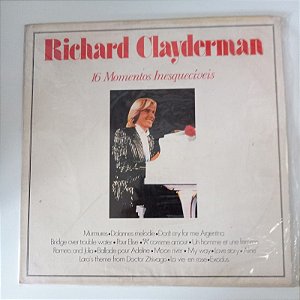 Disco de Vinil 16 Momentos Inesqucíveis - Richard Clayderman Interprete Richard Clayderman [usado]