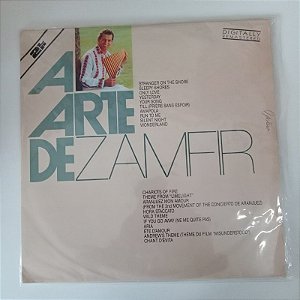 Disco de Vinil a Arte de Zamfir Interprete Zamfir (1987) [usado]