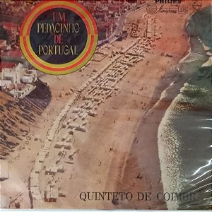 Disco de Vinil um Pedacinho de Portugal - Quinteto de Coimbra Interprete Quinteto de Coimbra [usado]