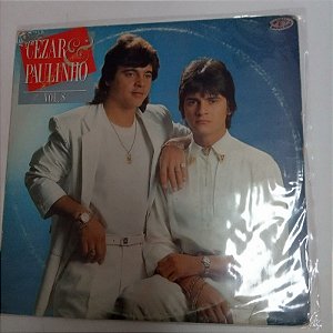 Disco de Vinil Cesar e Paulinho Vol.8 1988 Interprete Cesar e Paulinho (1988) [usado]