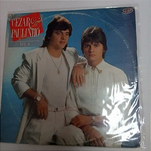 Disco de Vinil Cesar e Paulinho Vol.8 1988 Interprete Cesar e Paulinho (1988) [usado]