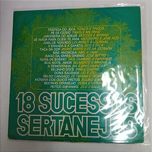 Disco de Vinil 18 Sucessos Sertanejos Interprete Varios Artistas (1976) [usado]