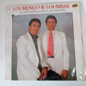 Disco de Vinil Lorenço e Lourival - os Três Boiadeiros Japoneses Interprete Lorenço e Lourival (1989) [usado]