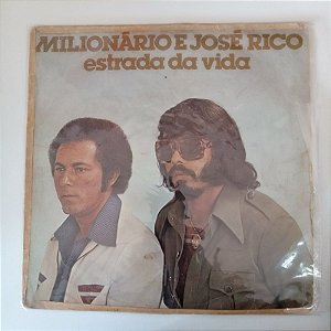 Disco de Vinil Milhonário e José Rico - Estrada da Vida Interprete Milhomário e José Rico (1977) [usado]
