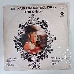 Disco de Vinil os Mais Lindos Boleros - Trio Cristal Interprete Trio Cristal (1980) [usado]