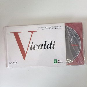 Cd Grandes Compositores da Música Clássica - Vivaldi Interprete Vivaldi (2010) [usado]