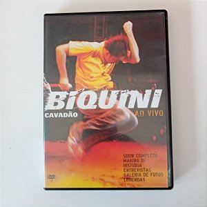 Dvd Biquini Cavadão ao Vivo Editora João Augusto [usado]