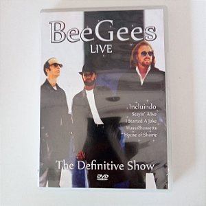 Dvd Bee Gees - The Definite Show Editora The Max/ All [usado]