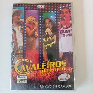 Dvd Cavaleiros do Forró - ao Vivo em Caruaru Vol. 3 Editora Agata [usado]