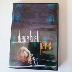 Dvd Diana Krall- Live In Paris Editora David Bernard [usado]
