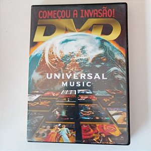 Dvd Começou a Inavasão - Universal Nusic Editora Unversal Music [usado]