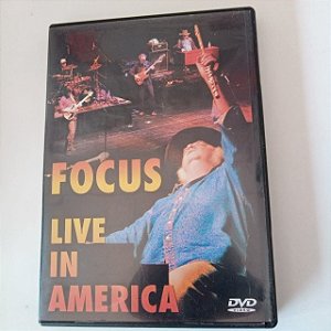Dvd Focus - Live In América Editora Show Time [usado]
