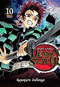 Gibi Demon Slayer Nº 10 Autor Koyoharu Gotouge [novo]