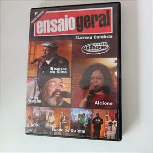 Dvd Ensaio Geral - Multi Show Editora I Records [usado]