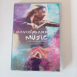 Dvd David Garrett Music - Live In Concert Editora Universal [usado]