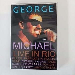 Dvd George Michael - Live In Rio Editora United [usado]