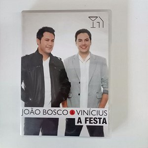 Dvd João Bosco e Vinicius - a Festa Editora Euler Coelho [usado]