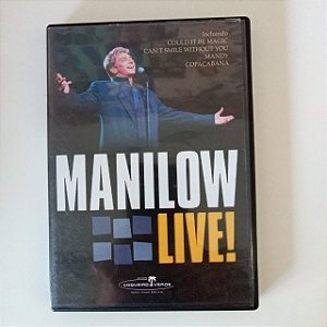 Dvd Manilow - Live Editora Coqueiro Verde [usado]